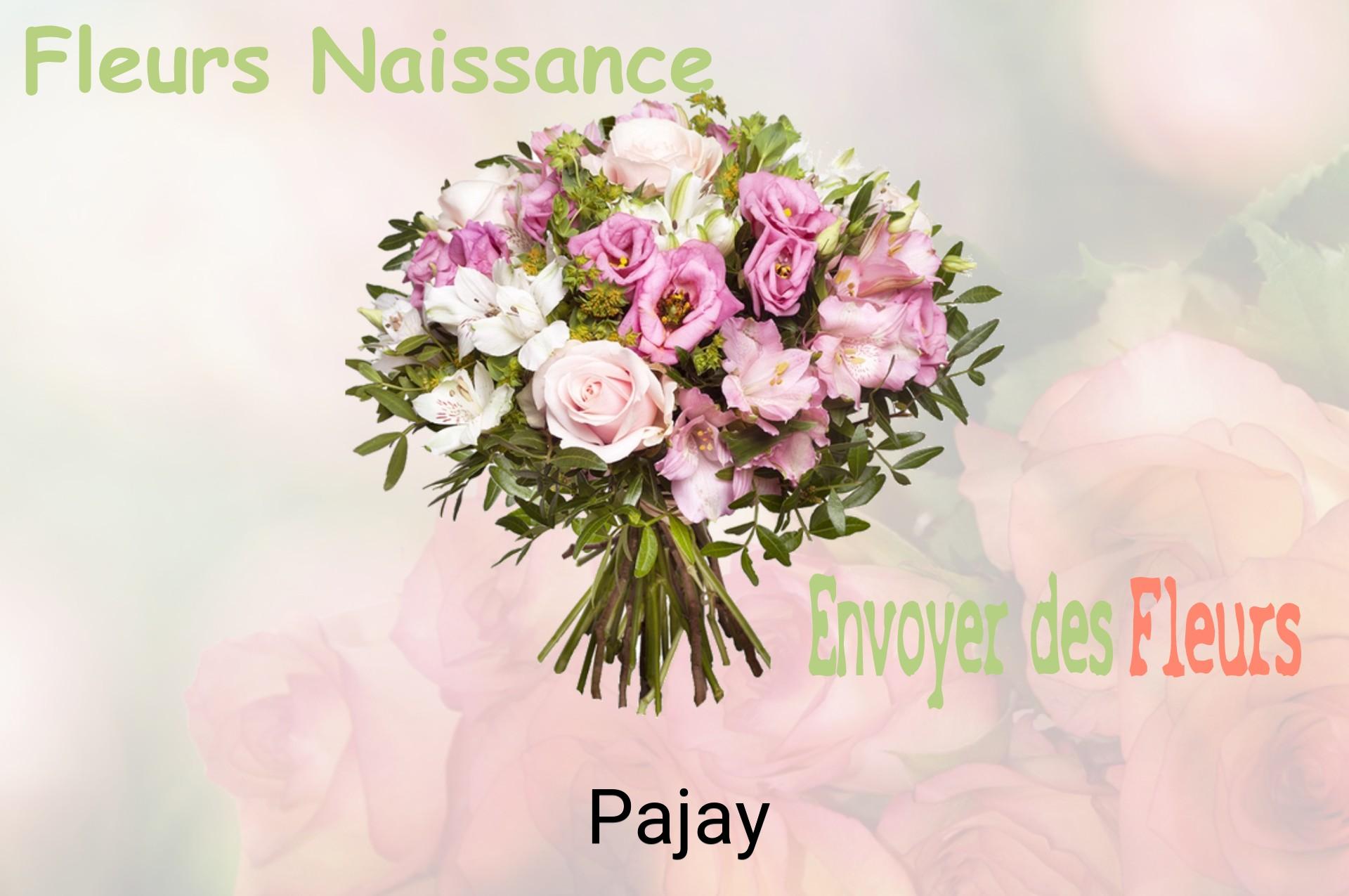 Bouquet de fleurs de naissance livré à Pajay